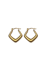 Golden rhombus hoops