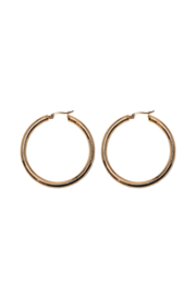 Golden Lucy hoops