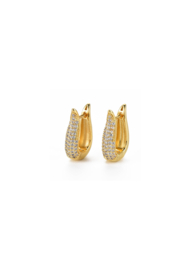 Golden chique strass hoops