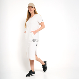 Dress long offwhite