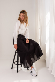 Skirt woven black