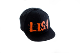 Snapback - naam met verfspetters