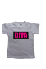 Shirtje - twee kleurtjes + diva