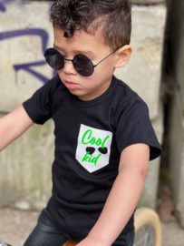 Shirtje - cool kid - zonnebril