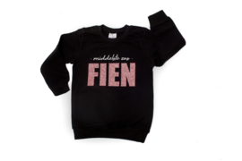 Sweater 'middelste zus' met naam