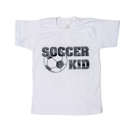 Shirtje - SOCCER KID + NAAM & RUGNUMMER