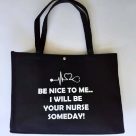 Vilten tas -  be nice to me.. i will be your nurse someday!