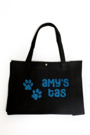 Vilten tas -  tas voor hondenspullen