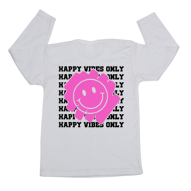 Longsleeve - Happy vibes only - SMILEY