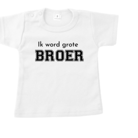 Shirtje - ik word grote BROER - zwangerschapsaankondiging