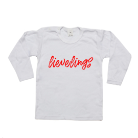 Longsleeve - lievelings - valentijnsdag