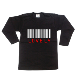 Longsleeve - lovely barcode - valentijnsdag