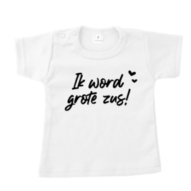 Shirtje - ik word grote zus! - zwangerschapsaankondiging