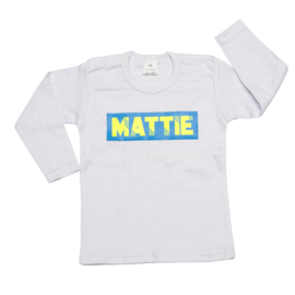 Shirtje - mattie - 2 kleurtjes