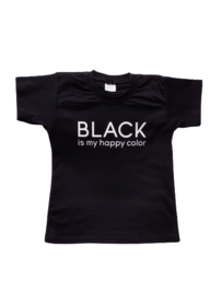 Shirtje - black is my happy color