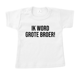 Shirtje - ik word grote broer! - zwangerschapsaankondiging