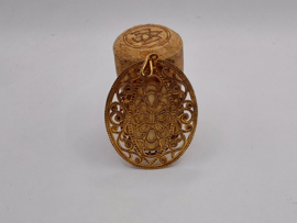 Hanger met filigree en porselein VERKOCHT 