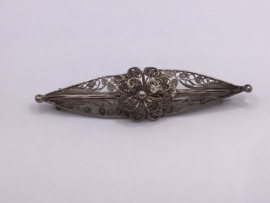 Antieke filigree broche