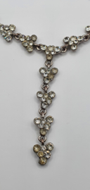 Collier met strass steentjes