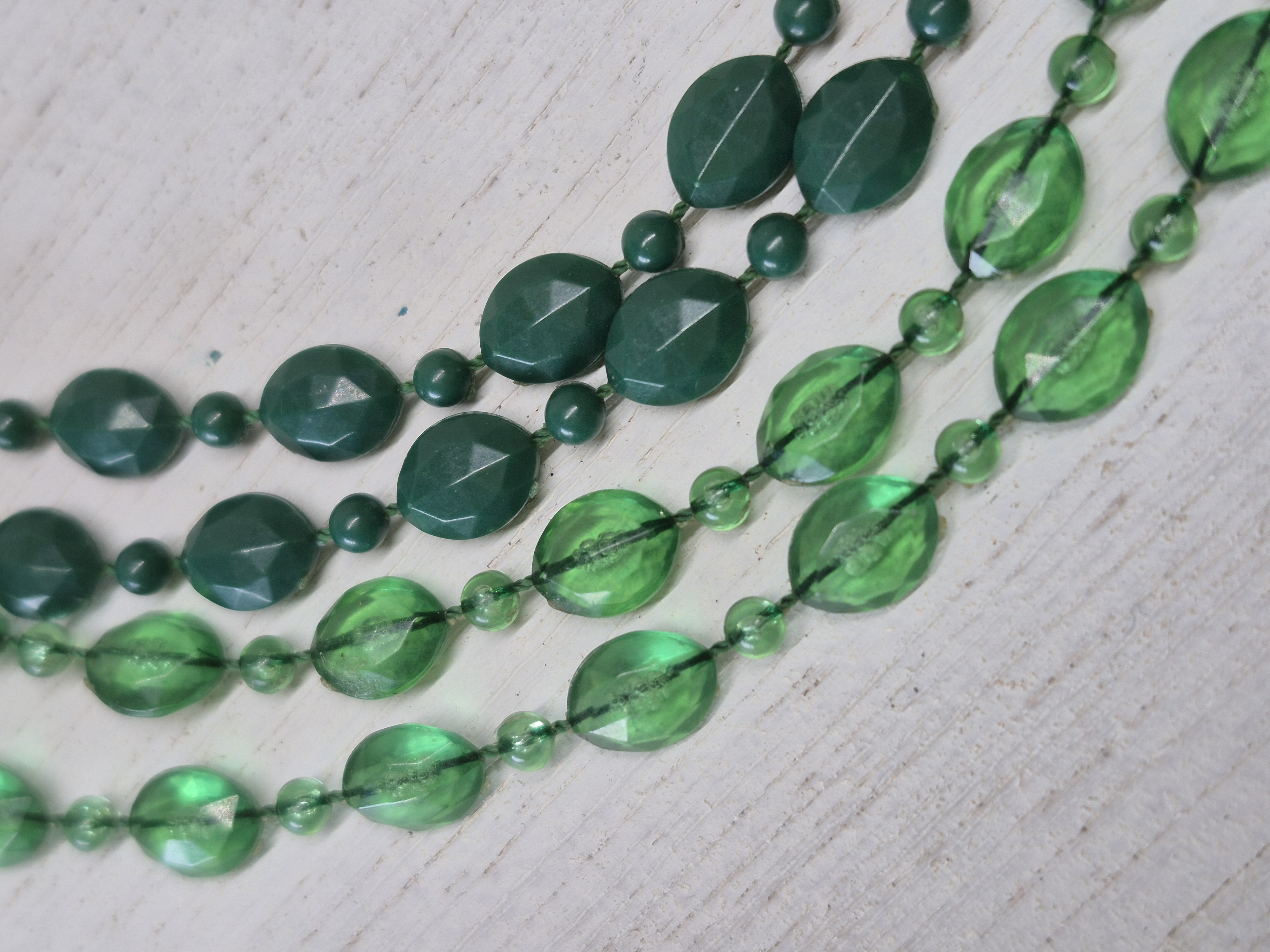 Vintage groene ketting