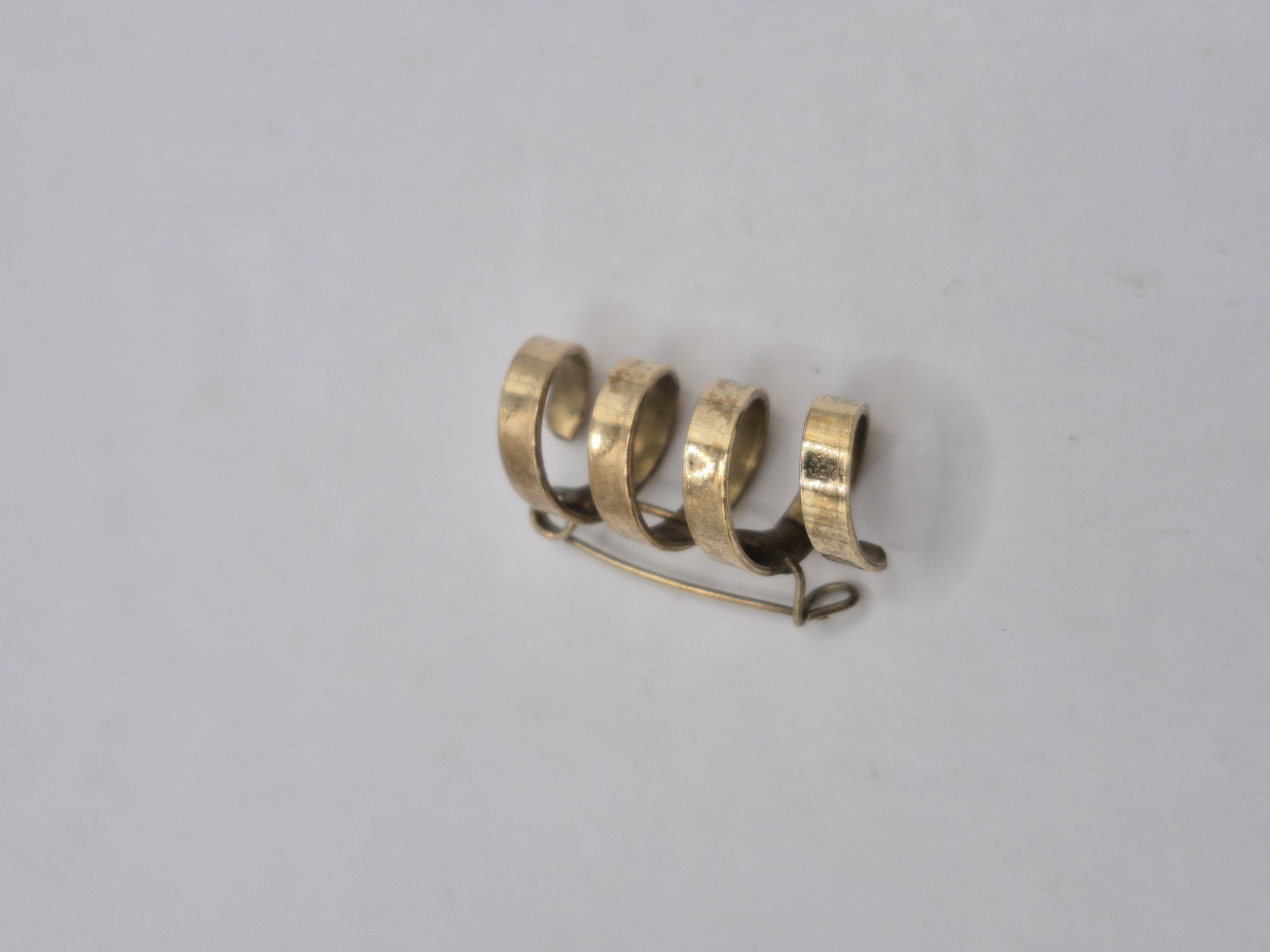 Antieke spiraal broche VERKOCHT