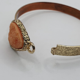 Armband met rosequartz