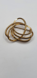 Goudkleurige broche VERKOCHT