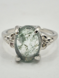 Ring met mosagaat VERKOCHT 