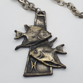 Vintage ketting met sterrenbeeld VERKOCHT