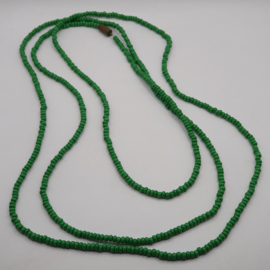Groene kraaltjes ketting VERKOCHT 
