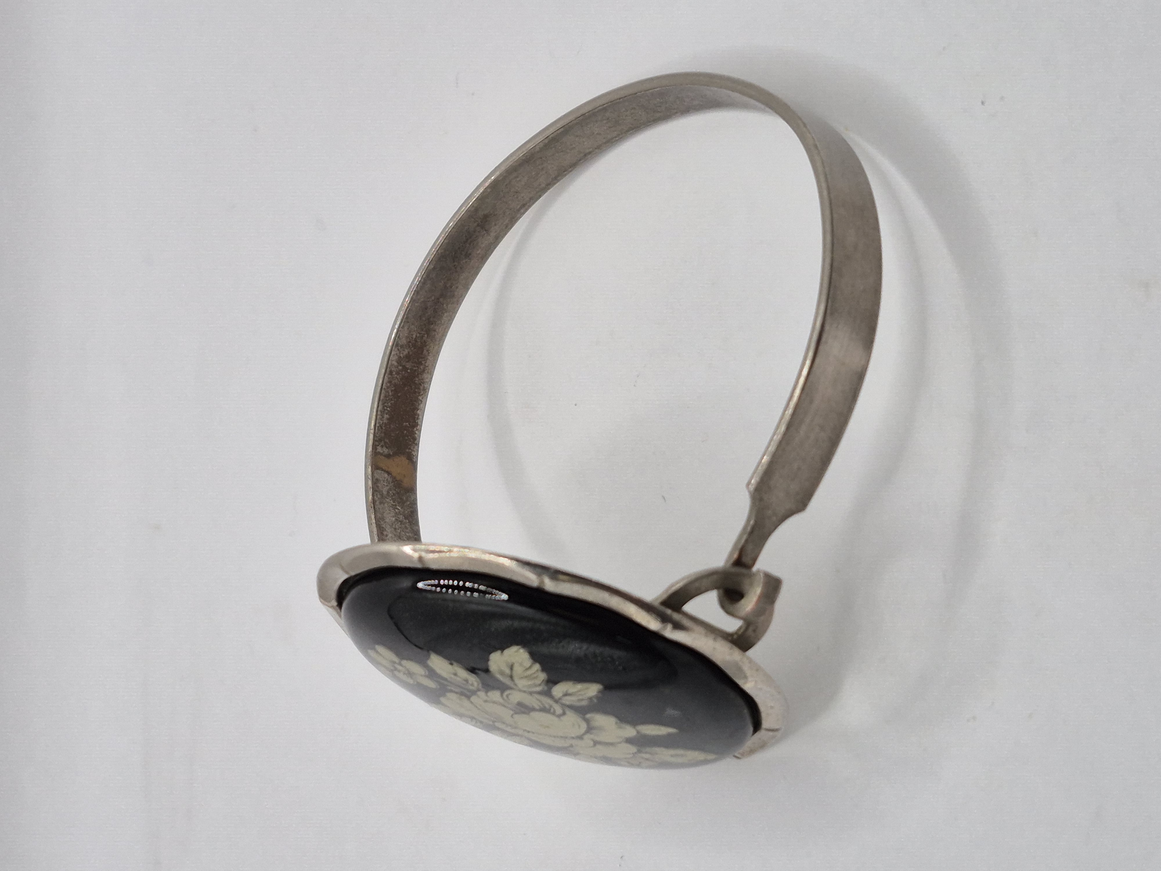 Vintage armband met roos