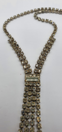 Collier met strass steentjes
