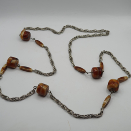 Ketting met Agaat kralen