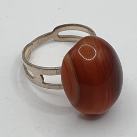 Ring met Carneool