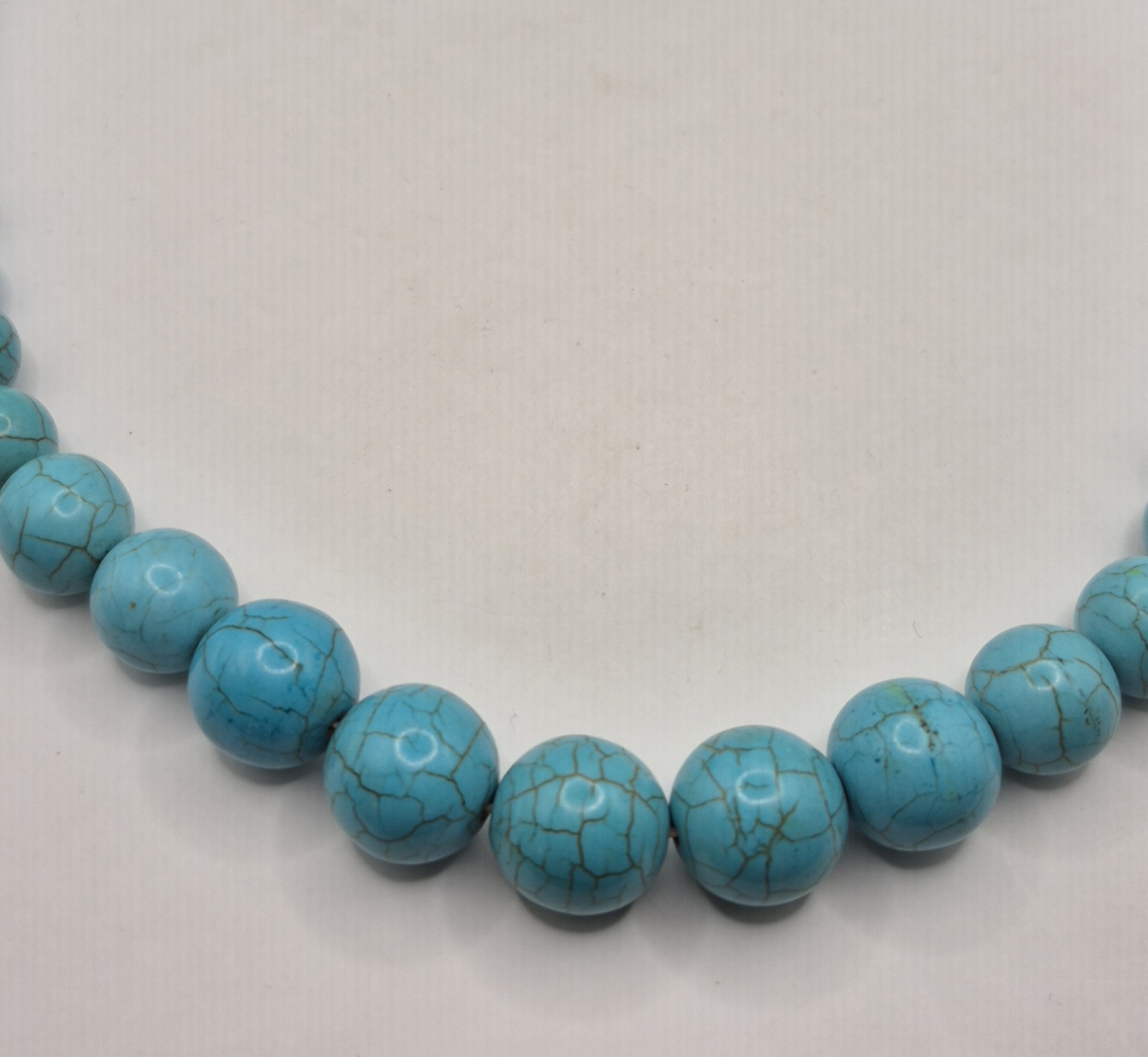 Turquoise kralenketting