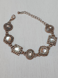 Armband met strass steentjes VERKOCHT
