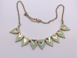 Geëmailleerde ketting VERKOCHT 