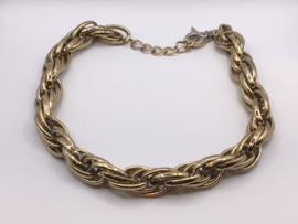 Metalen schakel ketting VERKOCHT