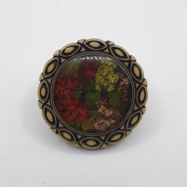 Oude broche van hoorn VERKOCHT