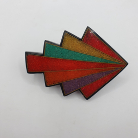 Jaren 80 broche VERKOCHT
