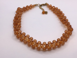 Amberkleurige choker