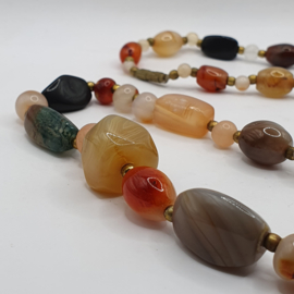 Edelsteen ketting VERKOCHT