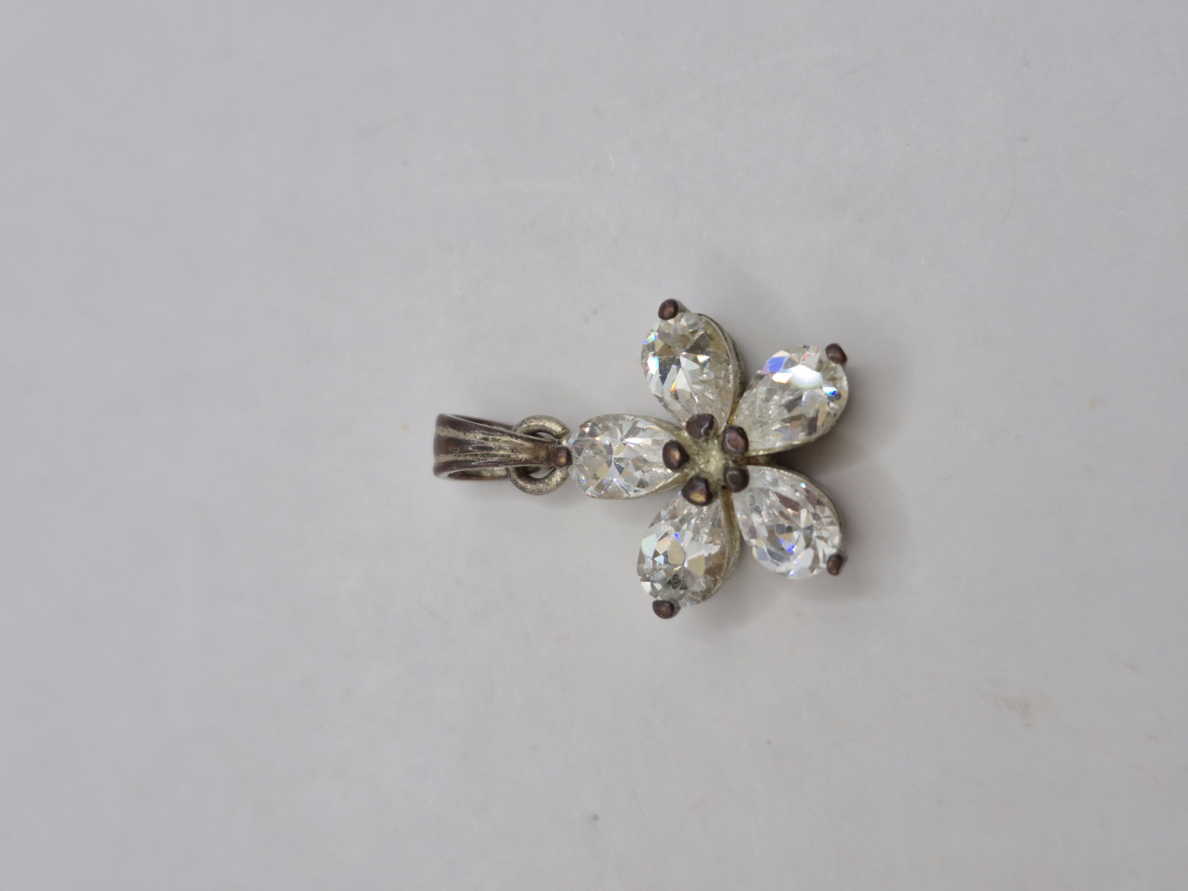 Kleine kristal hanger/bedel