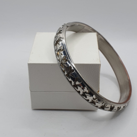 Zilverkleurige armband