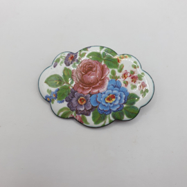Geëmailleerde broche