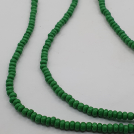 Groene kraaltjes ketting VERKOCHT 