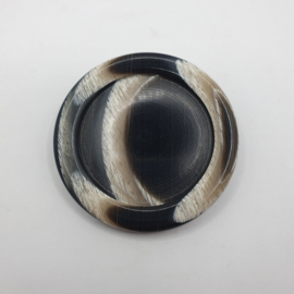 Antieke hoorn broche