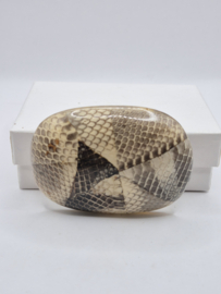 Slangprint broche
