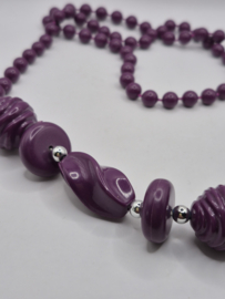 Paarse ketting