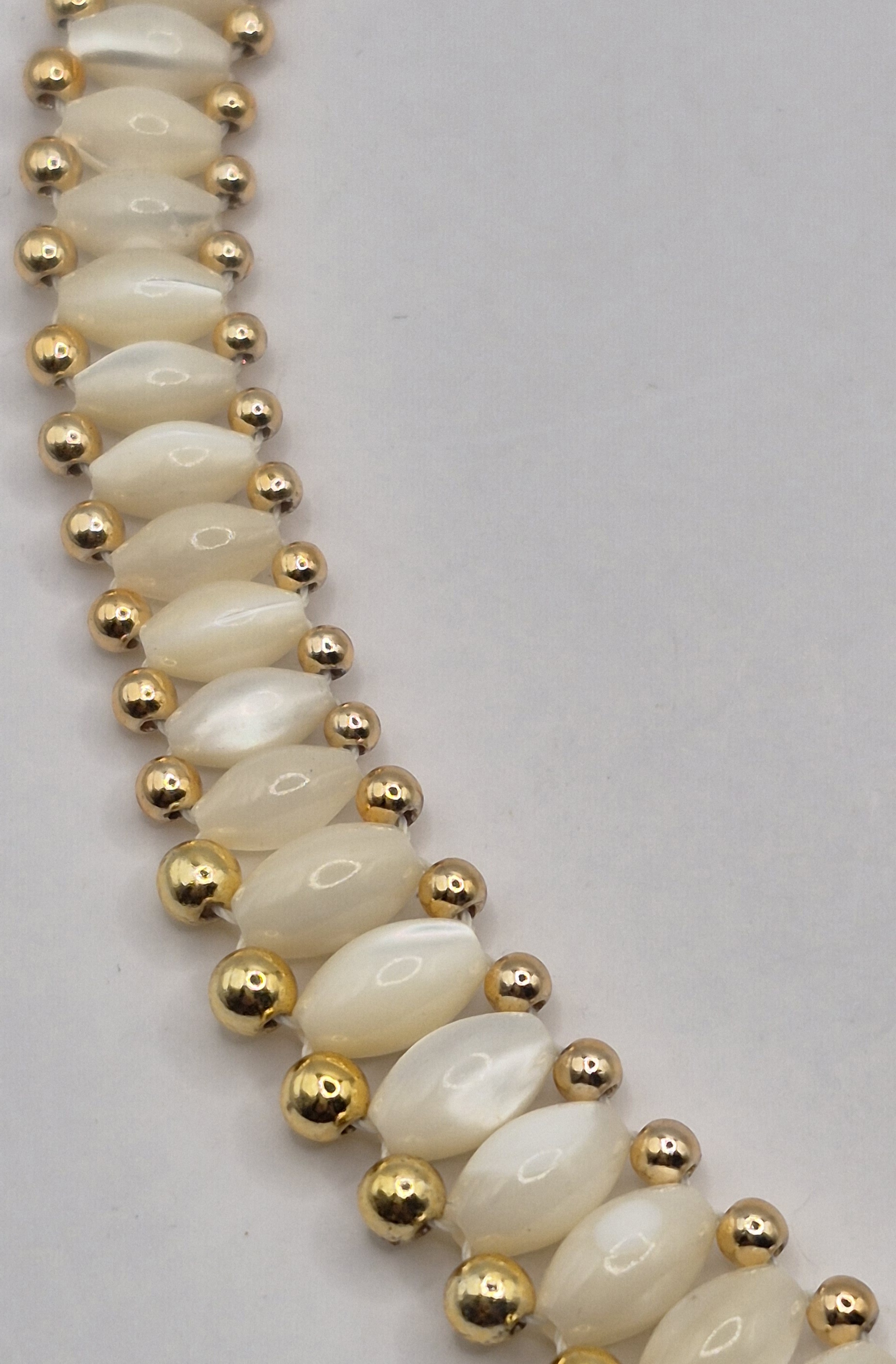 Vintage ketting 'Mother of pearl'
